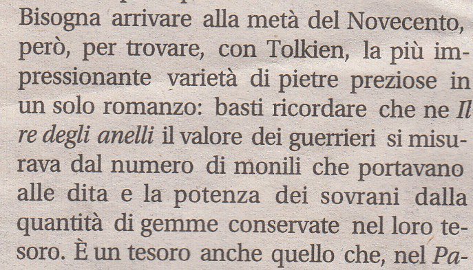 Corriere della Sera: articolo su Tolkien totalmente errato